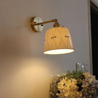 Celako™ Cerene Wall Light | Ceramic Entryway Lighting