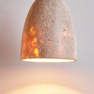 Celako™ Traventina Pendant Light | Yellow Travertine Dining Room Lighting