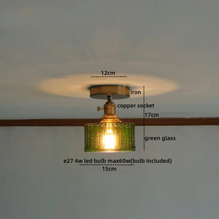 Celako™ Lucenta Ceiling Light | Clear Glass Nordic Modern Bedroom Lighting