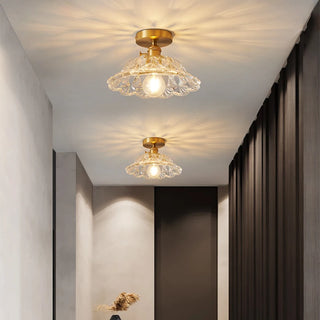 Celako™ Opalith Ceiling Light | Glass Stone Living Room Lighting