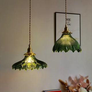 Celako™ Viridio Pendant Light | Green Glass Kitchen Island Lighting