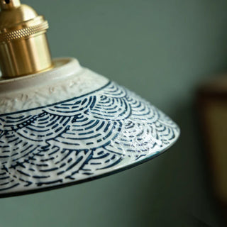 Celako™ Maiolisse Pendant Light | Ceramic American Vintage Living Room Lighting