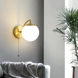 Celako™ Mistra Wall Light | Glass Bedroom Lighting