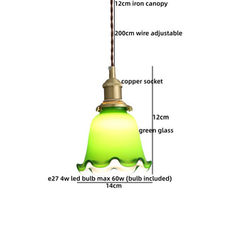 Celako™ Elverre Pendant Light | Glass Japan Style