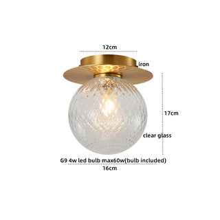 Celako™ Soluna Ceiling Light | Glass Modern Style