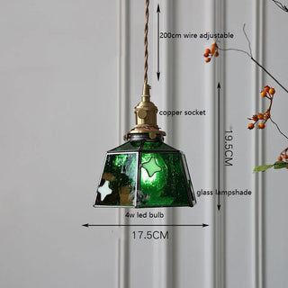 Celako™ Luminia Pendant Light | Glass Dining Room Lighting