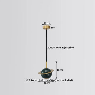 Celako™ Marvoro Pendant Light | Marble Bedroom Lighting
