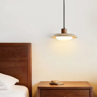Celako™ Tuffaro Pendant Light | Yellow Travertine Japan Style