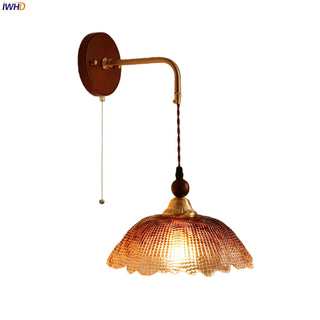 Celako™ Embero Wall Light | Glass Bedroom Lighting