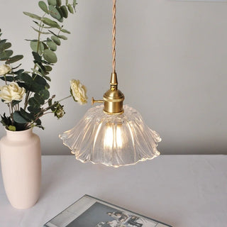 Celako™ Amarath Pendant Light | Purple Glass Kitchen Island Lighting