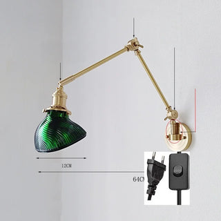 Celako™ Arcoro Wall Light | Copper Ceramic Bedroom Lighting