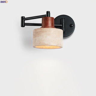 Celako™ Flavium Wall Light | Yellow Travertine Bedroom Lighting