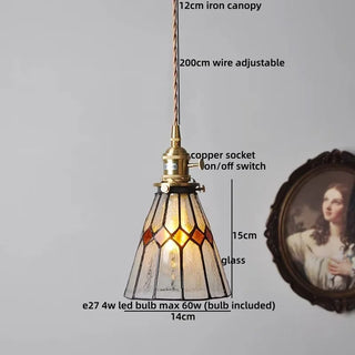 Celako™ Vetrine Pendant Light | Glass Bedroom Lighting