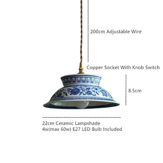 Celako™ Rakuri Pendant Light | Ceramic Dining Room Lighting