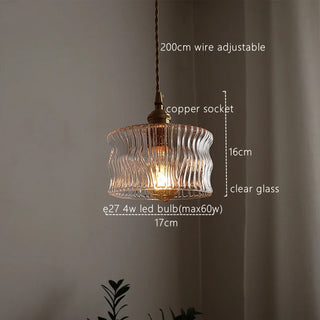 Celako™ Aerugo Pendant Light | Green Glass Stone Dining Room Lighting