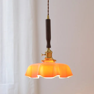 Celako™ Aquarel Pendant Light | Blue Glass Bedroom Lighting