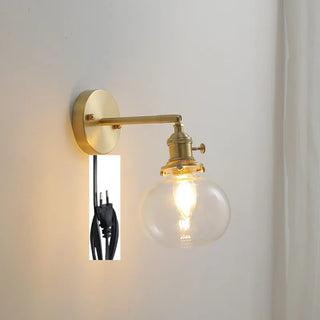 Celako™ Sperla Wall Light | Glass Stone Bedroom Lighting
