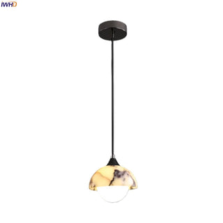 Celako™ Lithia Pendant Light | Marble Living Room Lighting