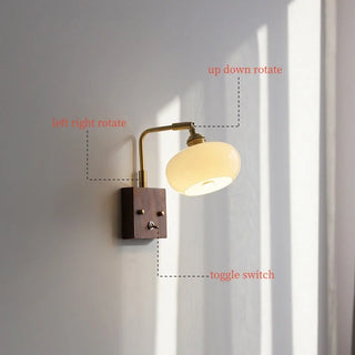 Celako™ Lunette Wall Light | Glass Nordic Modern Bedroom Lighting