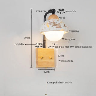 Celako™ Terzio Wall Light | Terrazzo Living Room Lighting
