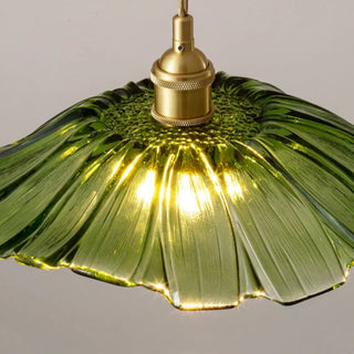 Celako™ Celadelle Pendant Light | Green Glass French Vintage Kitchen Island Lighting