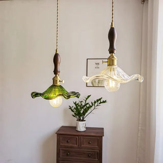 Celako™ Virene Pendant Light | Glass Bedroom Lighting