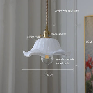 Celako™ Zelora Pendant Light | Glass Dining Room Lighting