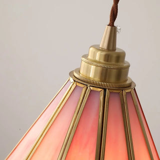 Celako™ Roseate Pendant Light | Glass Bedroom Lighting