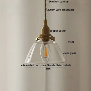 Celako™ Goccia Pendant Light | Glass Vintage Kitchen Island Lighting