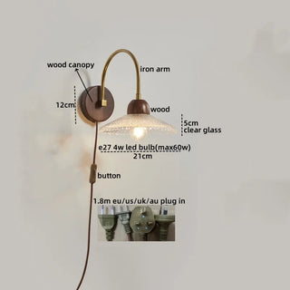 Celako™ Lignis Wall Light | Glass Modern Style
