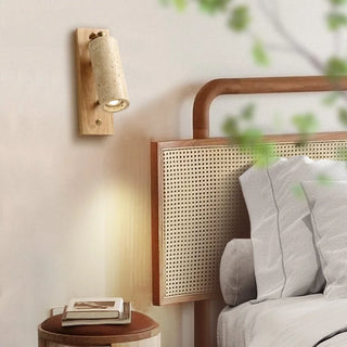 Celako™ Citrine Wall Light | Yellow Travertine Japan Style
