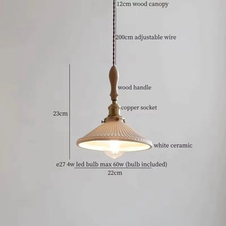 Celako™ Kaolori Pendant Light | Ceramic Bedroom Lighting