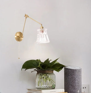 Celako™ Fioris Wall Light | Glass Bedroom Lighting