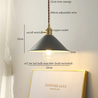 Celako™ Cupolar Pendant Light | Iron Nordic Minimalism Kitchen Island Lighting