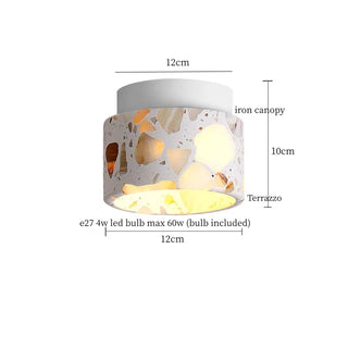 Celako™ Granello Ceiling Light | Terrazzo Modern Minimalism Living Room Lighting
