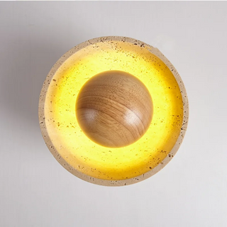 Celako™ Calustra Ceiling Light | Yellow Travertine Kitchen Island Lighting