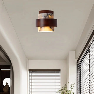 Celako™ Sabite Ceiling Light | Marble Living Room Lighting
