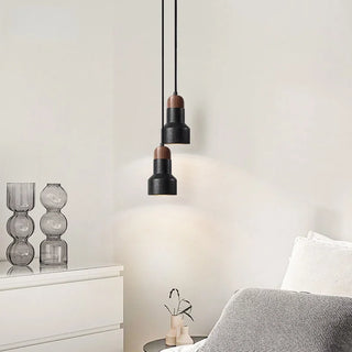 Celako™ Noctera Pendant Light | Black Travertine Kitchen Island Lighting