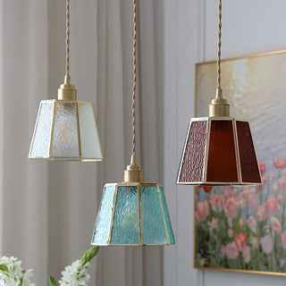 Celako™ Vetra Pendant Light | Glass Dining Room Lighting