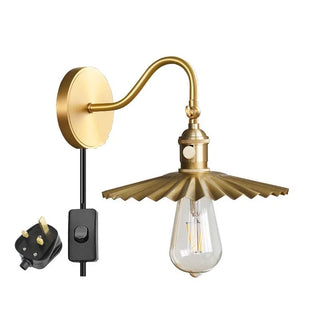 Celako™ Coppola Wall Light | Copper Bedroom Lighting