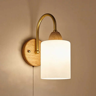 Celako™ Veluna Wall Light | Glass Bedroom Lighting