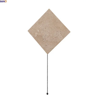 Celako™ Sabiore Wall Light | Yellow Travertine Japan Style