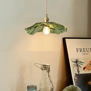 Celako™ Celadelle Pendant Light | Green Glass French Vintage Kitchen Island Lighting
