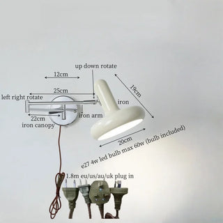 Celako™ Nacera Wall Light | Iron Art Bedroom Lighting