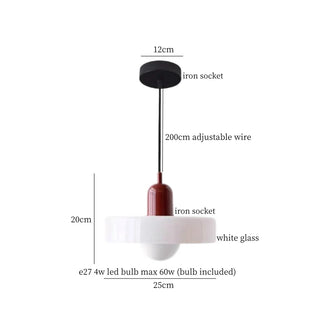 Celako™ Vitresse Pendant Light | Glass Kitchen Island Lighting