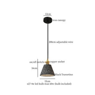 Celako™ Incrusta Pendant Light | Terrazzo Kitchen Island Lighting