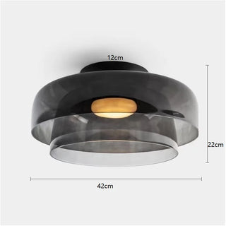 Celako™ Ambrise Pendant Light | Glass Dining Room Lighting