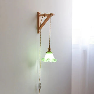 Celako™ Verdura Wall Light | Glass Bedroom Lighting
