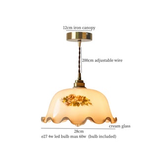 Celako™ Vitralea Pendant Light | Glass Bedroom Lighting