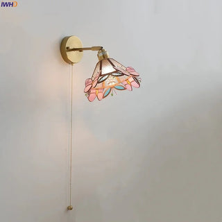 Celako™ Vitrune Wall Light | Glass Copper Bedroom Lighting